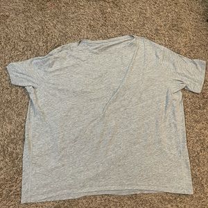 Women’s lululemon top heathered grey size 10